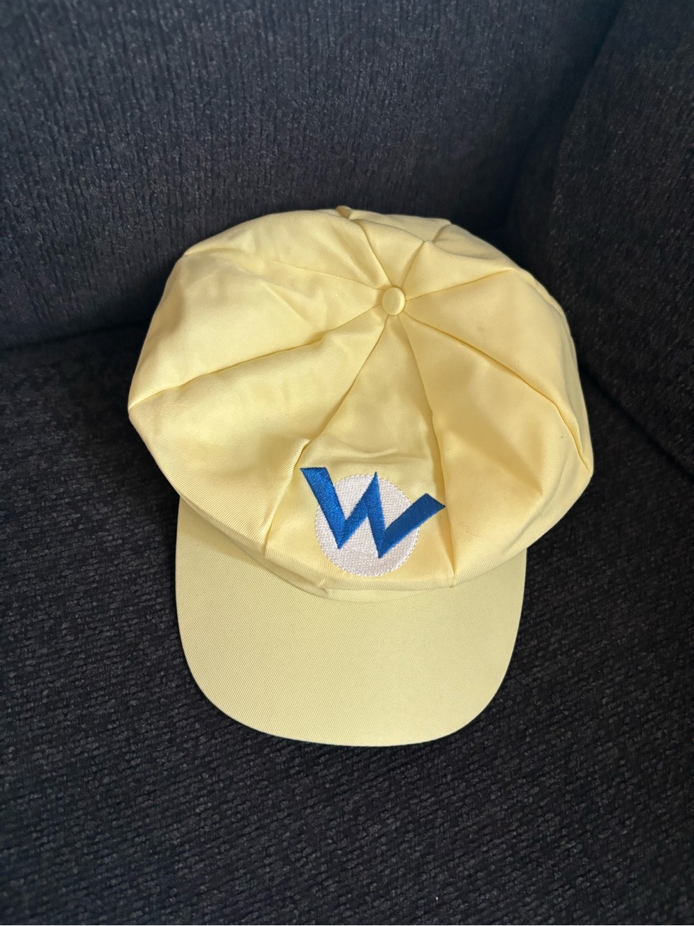 Wario Embroidered Newsboy Hat Cap